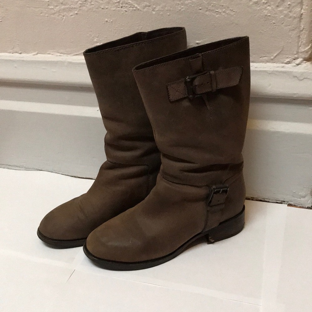 Cole Haan half calf boots